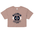 Maximum Effort! Women's Crop Tee product image 1