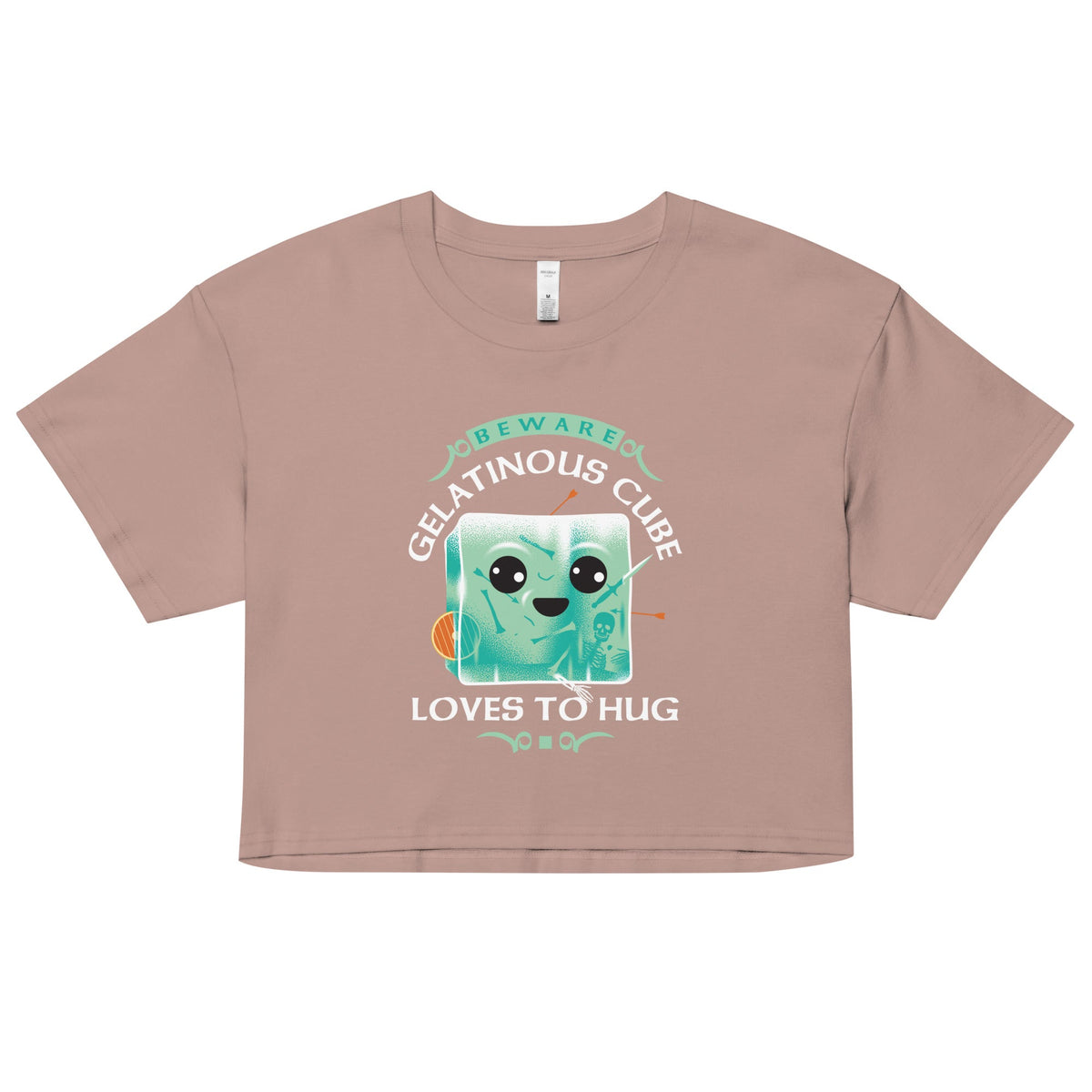 Gelatinous Cube Loves To Hug Women's Crop Tee product image 2