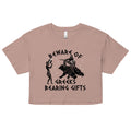 Beware Of Greeks Bearing Gifts Women's Crop Tee product image 1