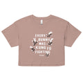 Every Bunny Was Kung Fu Fighting Women's Crop Tee product image 1