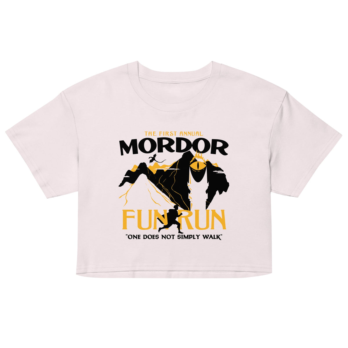 Mordor Fun Run Women's Crop Tee product image 1