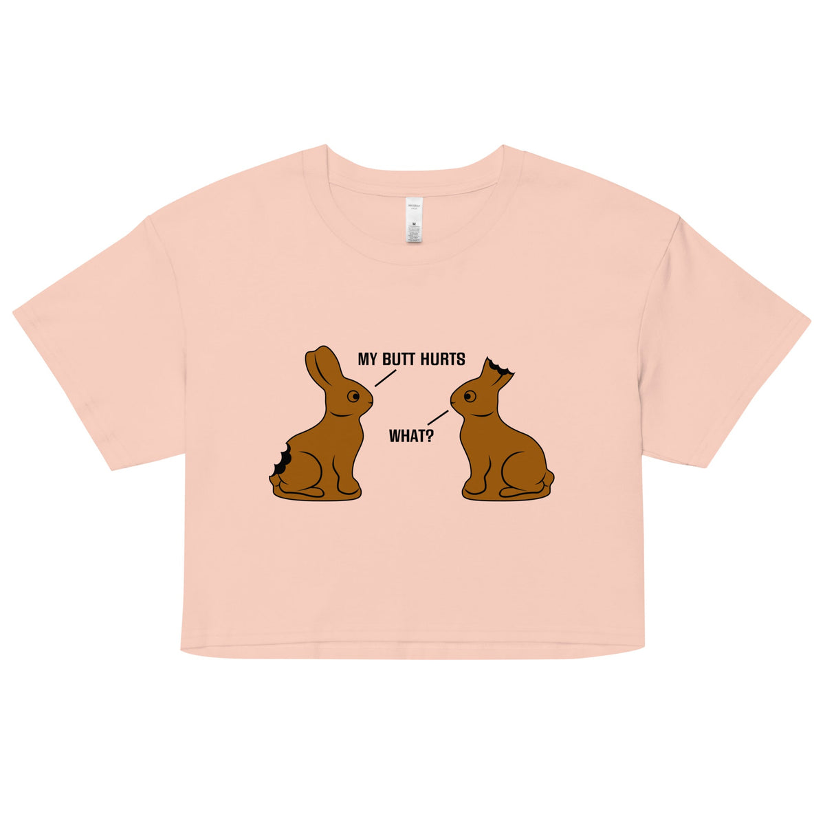 My Butt Hurts Women's Crop Tee product image 2