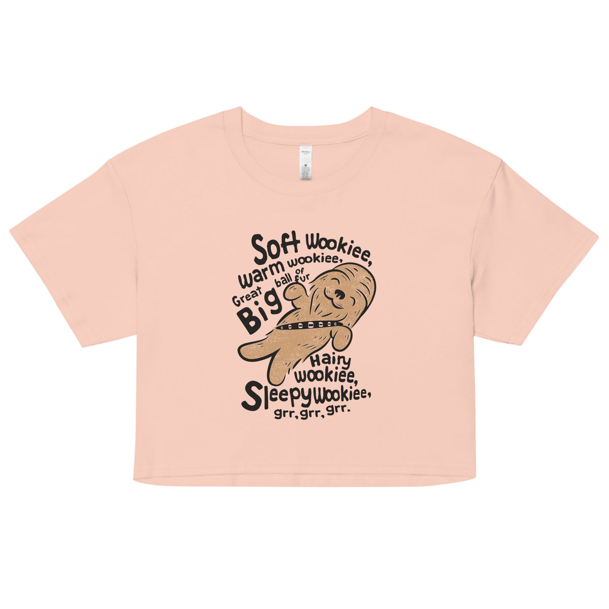 Soft Wookiee, Warm Women's Crop Tee product image 4