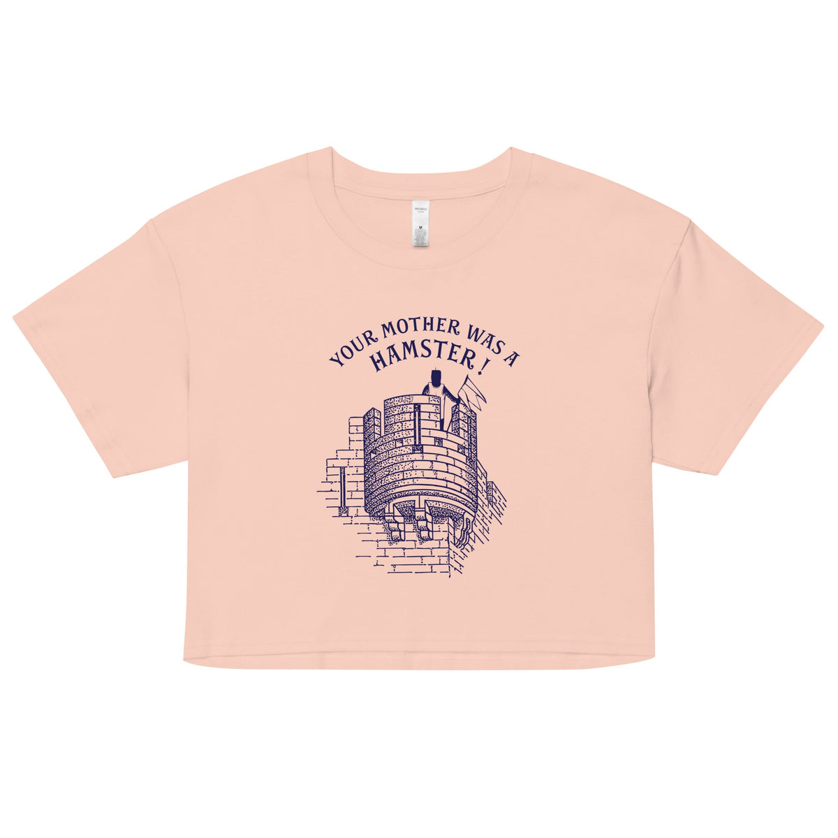 Your Mother Was A Hamster Women's Crop Tee product image 4