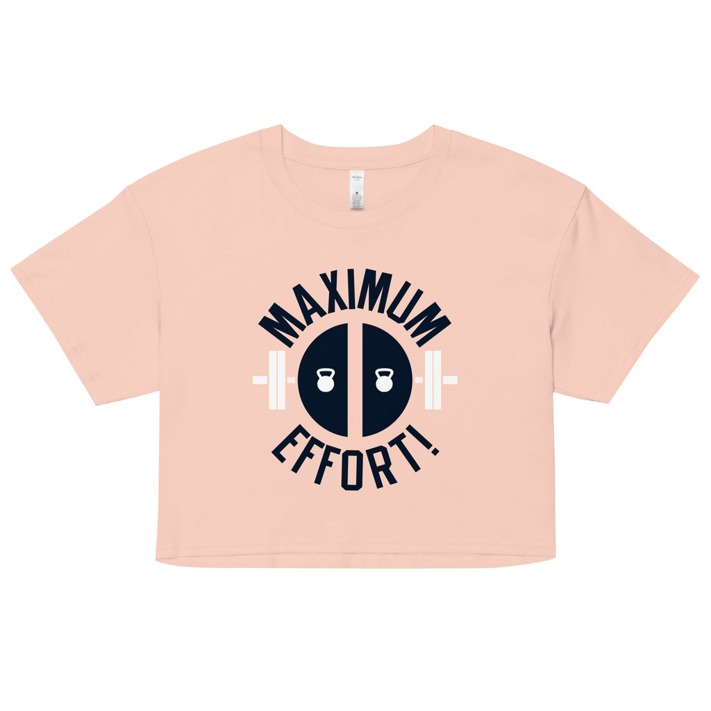 Maximum Effort! Women's Crop Tee product image 4