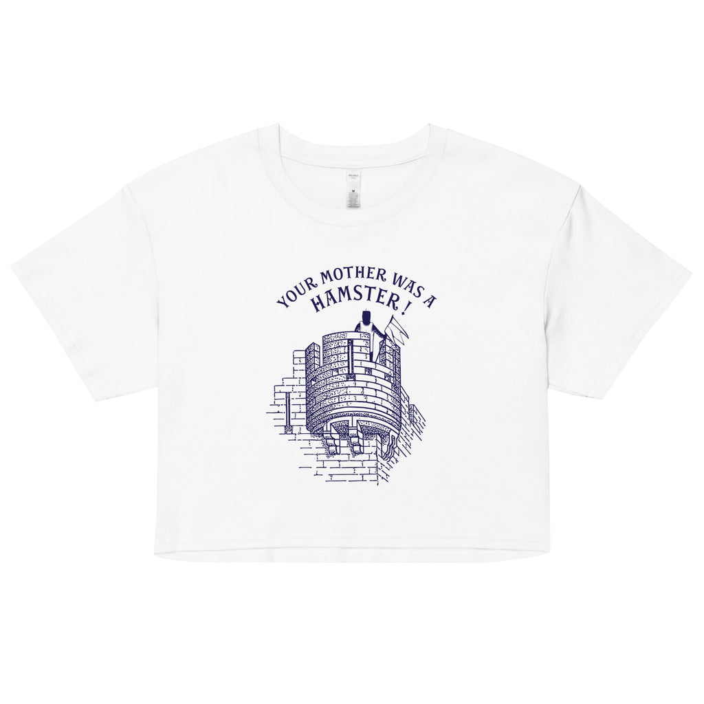 Your Mother Was A Hamster Women's Crop Tee product image 6