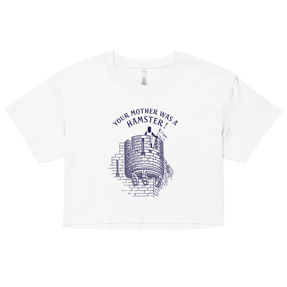 Your Mother Was A Hamster Women's Crop Tee product image 6