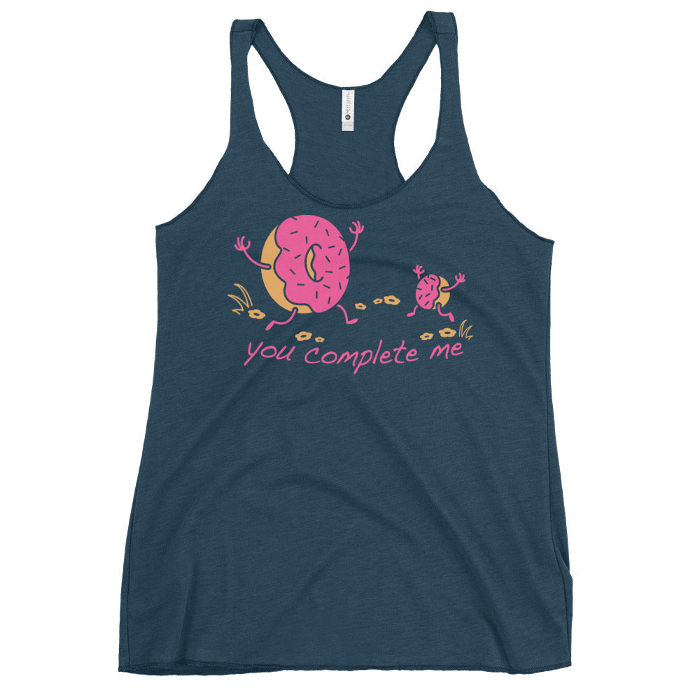 You Complete Me Women's Racerback Tank