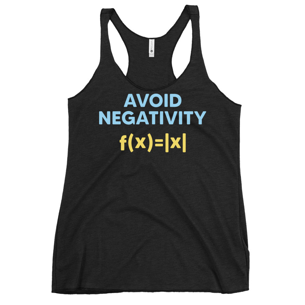 Avoid Negativity Women's Racerback Tank