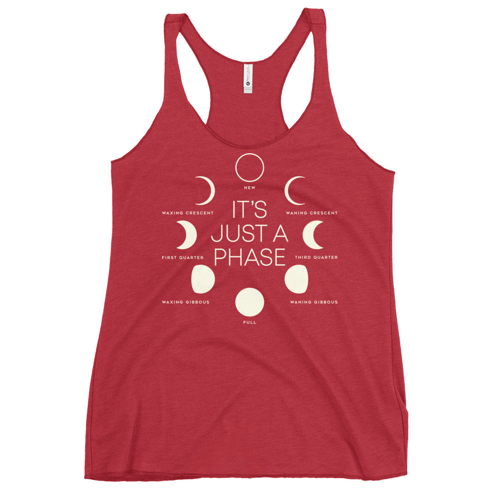 It's Just A Phase Women's Racerback Tank