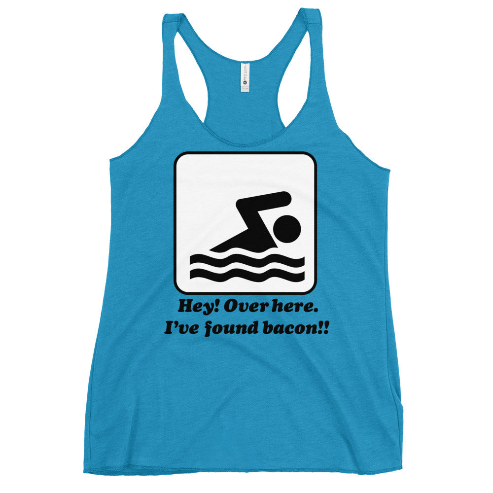 I've Found Bacon! Women's Racerback Tank