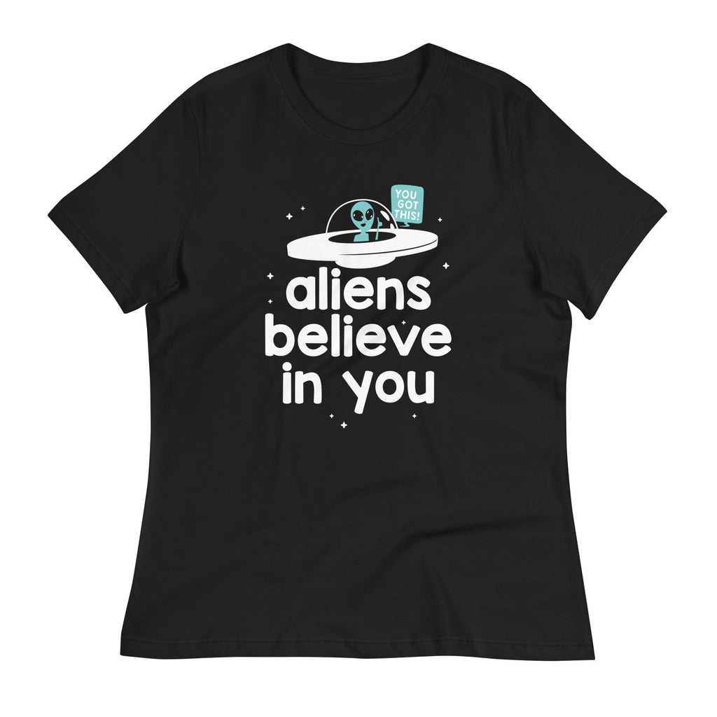 Aliens Believe In You Women's Signature Tee product image 4