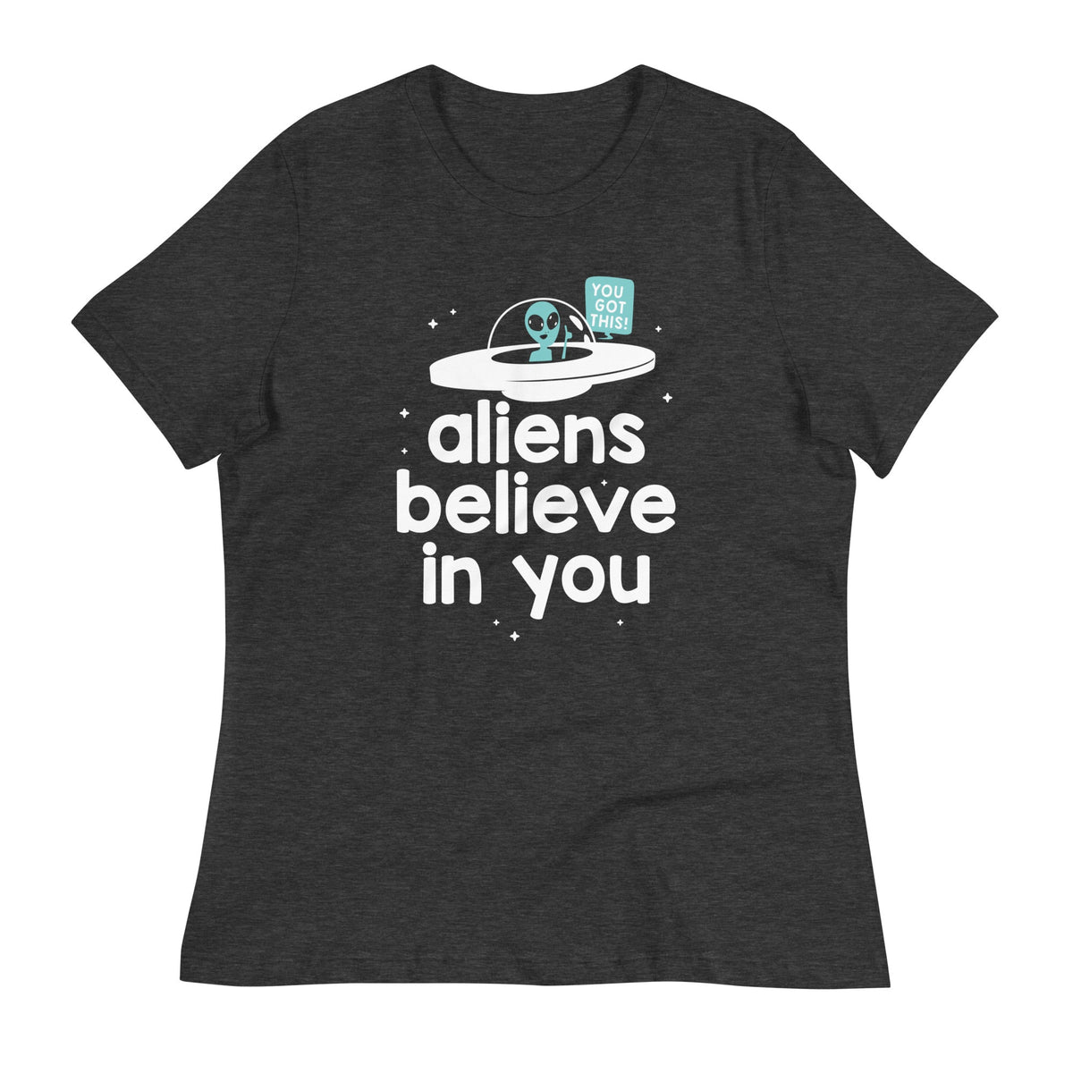 Aliens Believe In You Women's Signature Tee product image 5