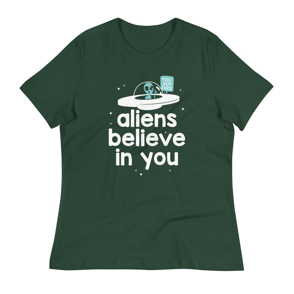 Aliens Believe In You Women's Signature Tee product image 3