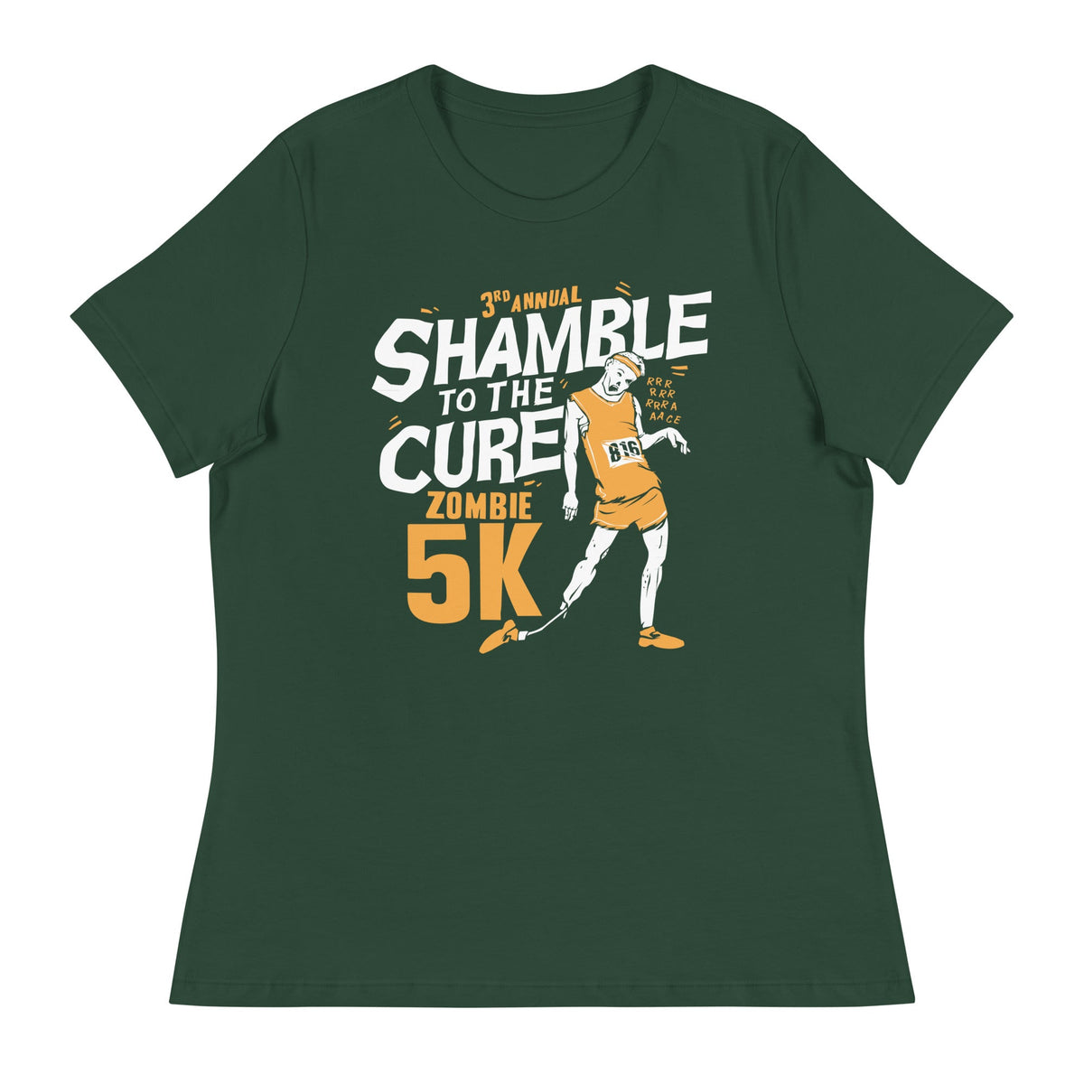 Shamble To The Cure Zombie 5K Women's Signature Tee product image 6