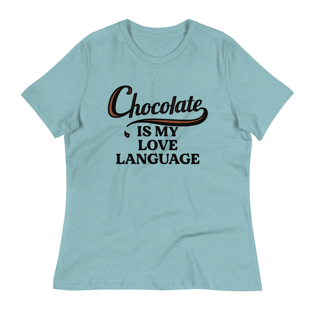 Chocolate Is My Love Language Women's Signature Tee product image 2