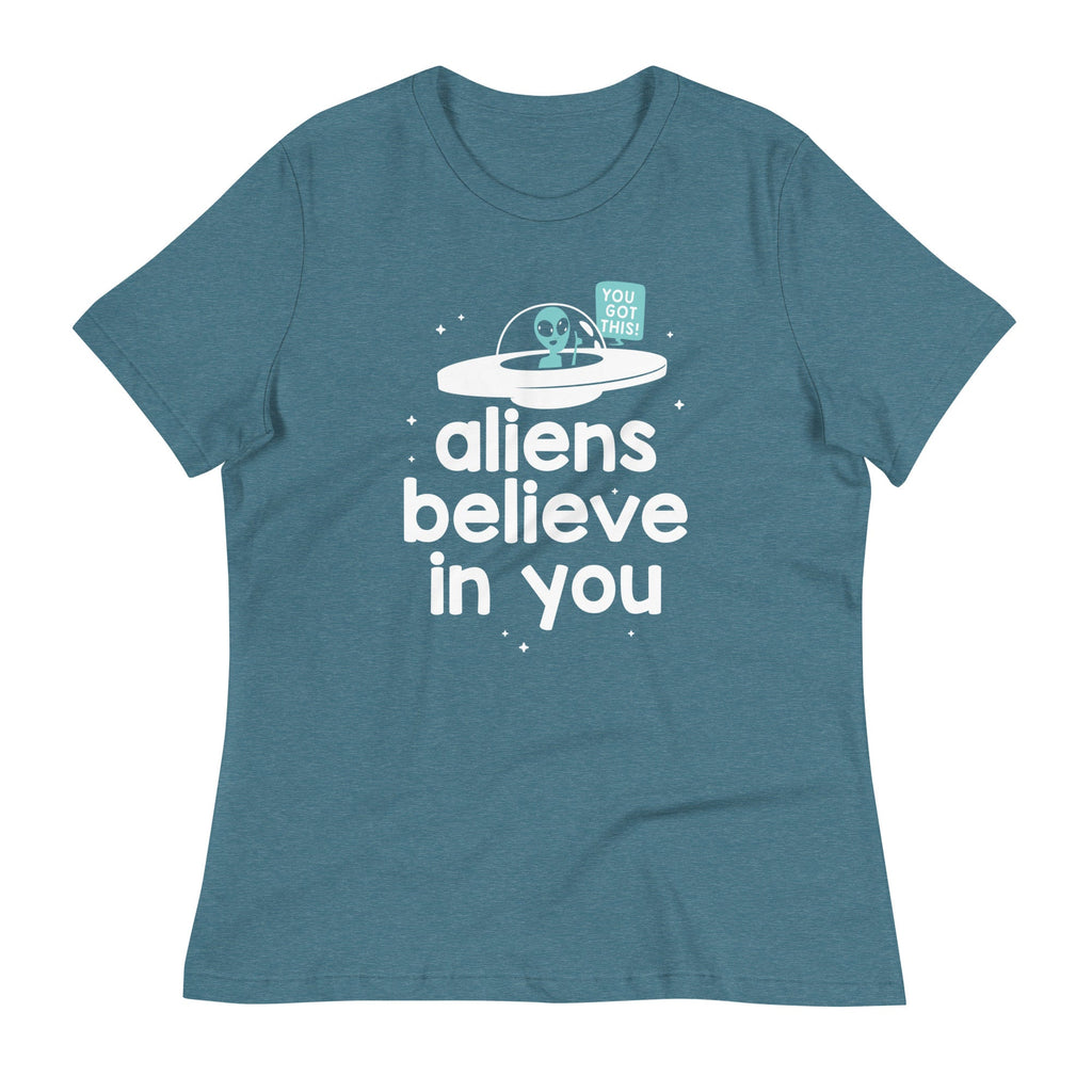 Aliens Believe In You Women's Signature Tee product image 6