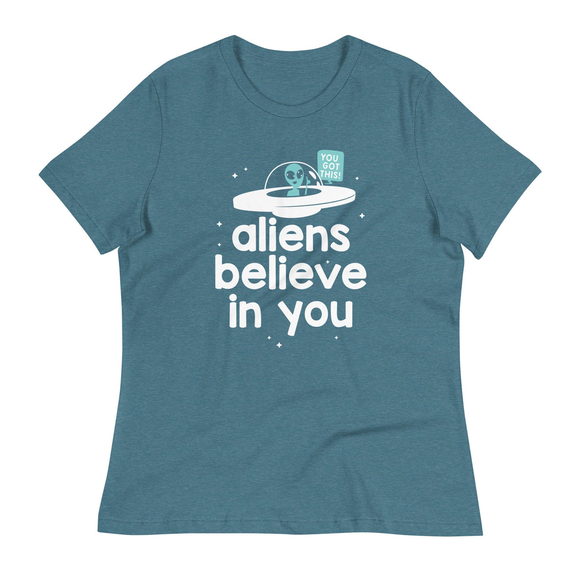 Aliens Believe In You Women's Signature Tee product image 6