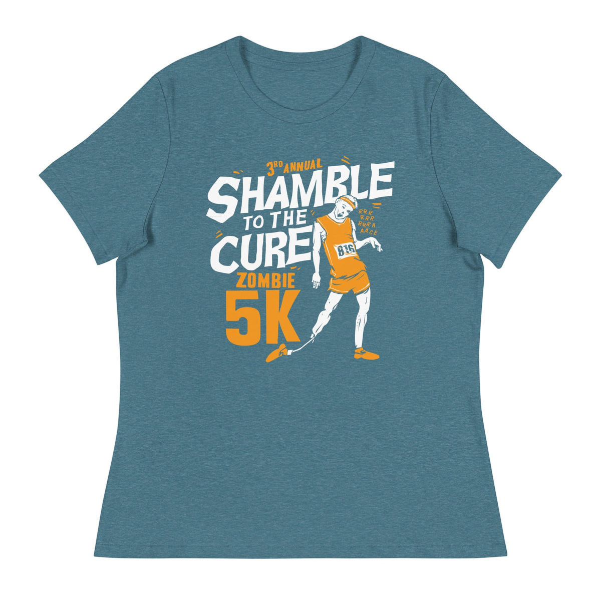 Shamble To The Cure Zombie 5K Women's Signature Tee product image 1