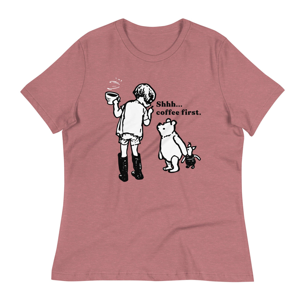 Shhh Coffee First Women's Signature Tee product image 5
