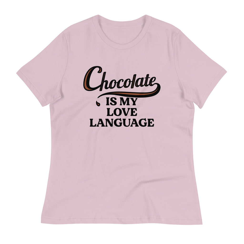 Chocolate Is My Love Language Women's Signature Tee product image 3