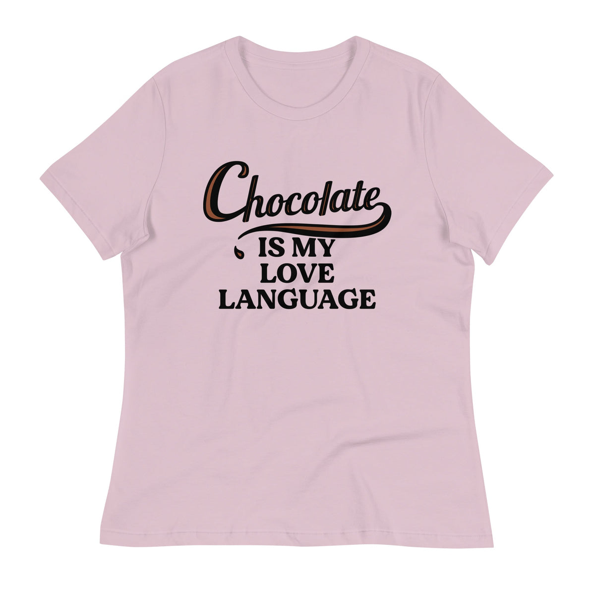Chocolate Is My Love Language Women's Signature Tee product image 3