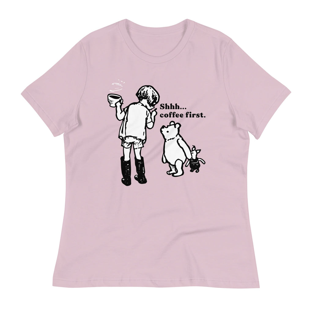 Shhh Coffee First Women's Signature Tee product image 2