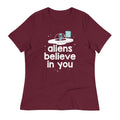 Aliens Believe In You Women's Signature Tee product image 1