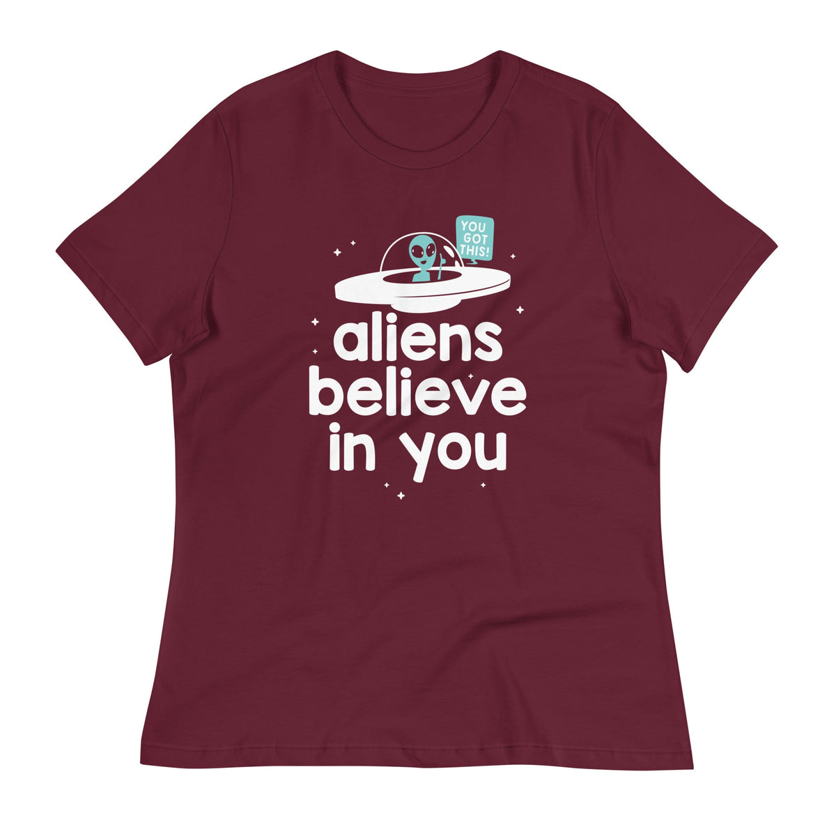 Aliens Believe In You Women's Signature Tee product image 1