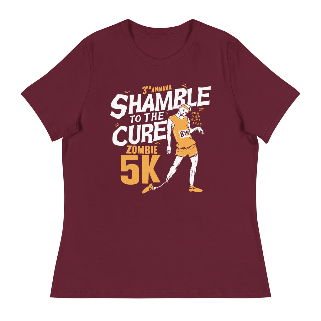 Shamble To The Cure Zombie 5K Women's Signature Tee product image 5