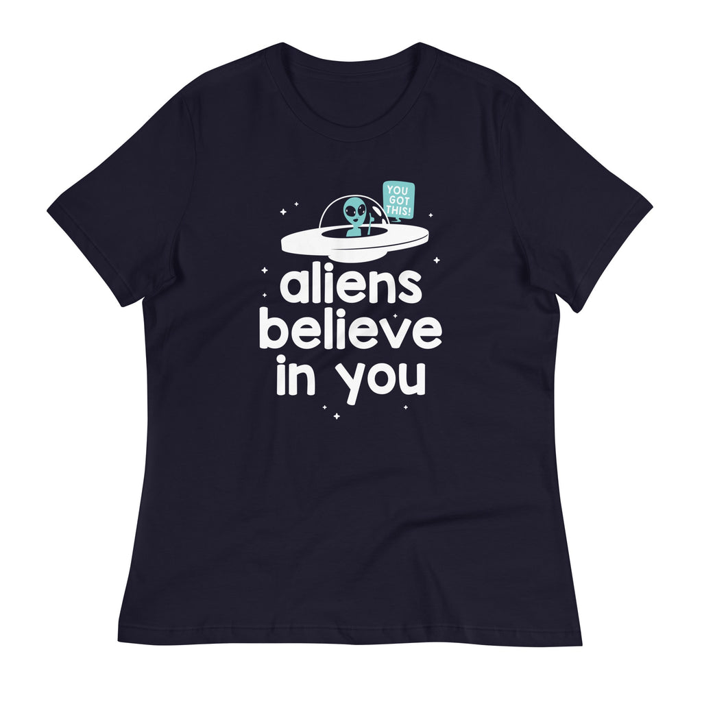 Aliens Believe In You Women's Signature Tee product image 2