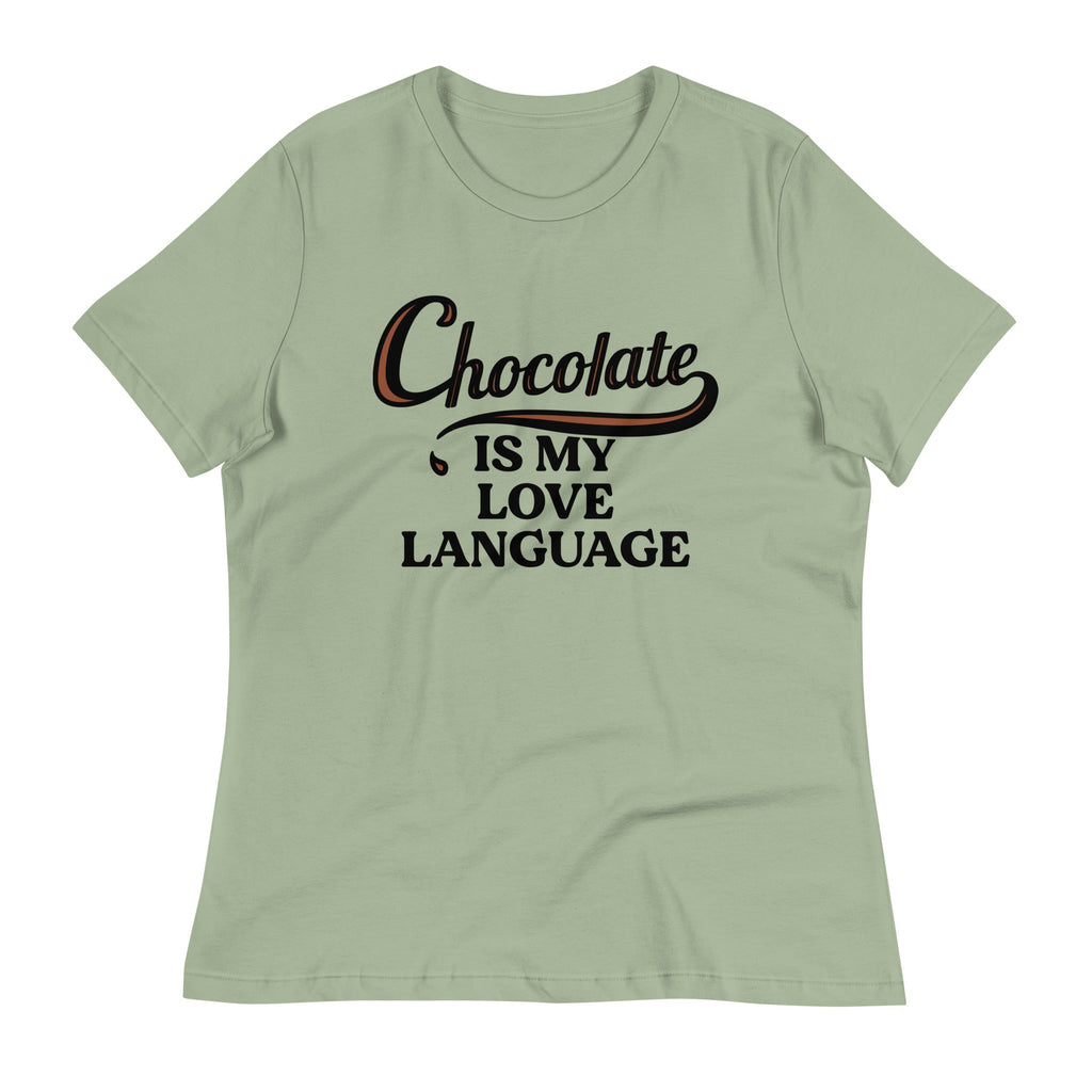 Chocolate Is My Love Language Women's Signature Tee product image 4