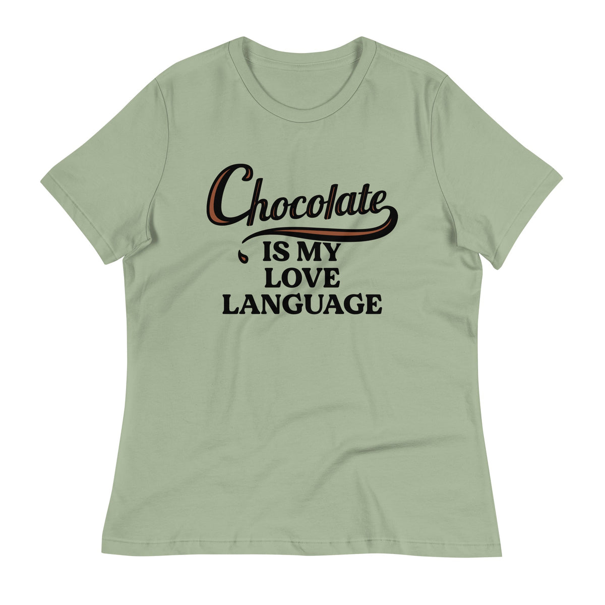 Chocolate Is My Love Language Women's Signature Tee product image 4