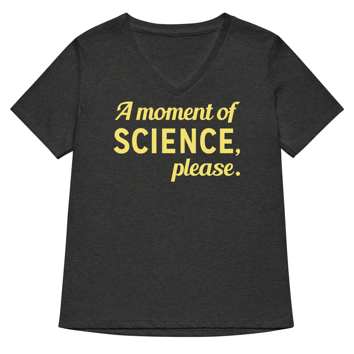 A Moment of Science, Please Women's V-Neck Tee product image 3