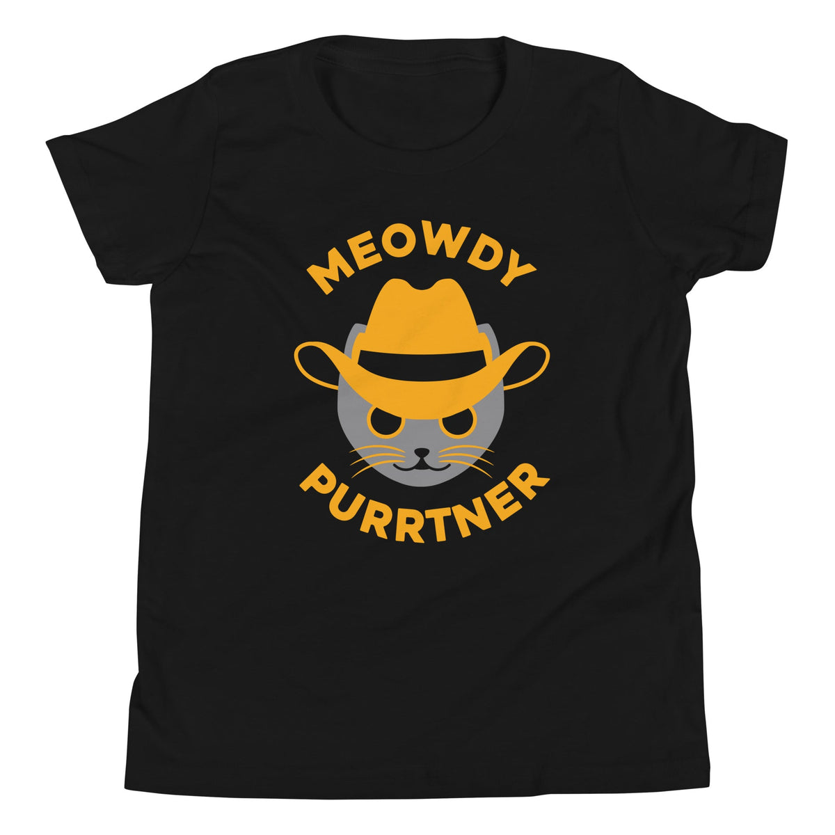 Meowdy Purrtner Kid's Youth Tee product image 2