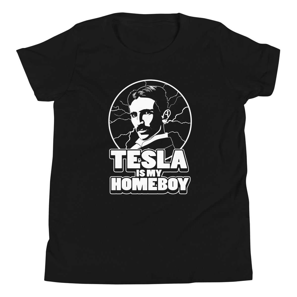 Tesla Is My Homeboy Kid's Youth Tee product image 1