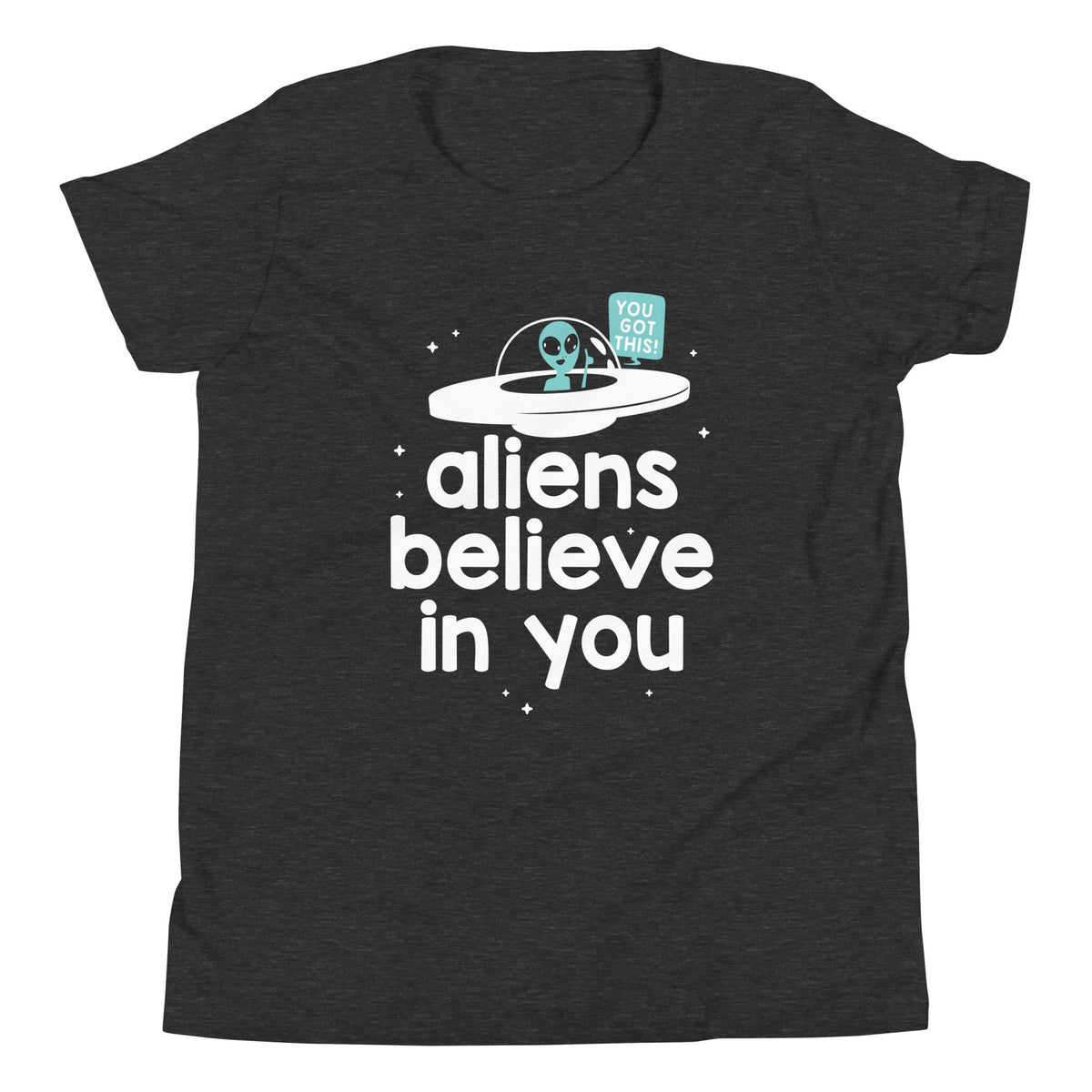 Aliens Believe In You Kid's Youth Tee product image 5