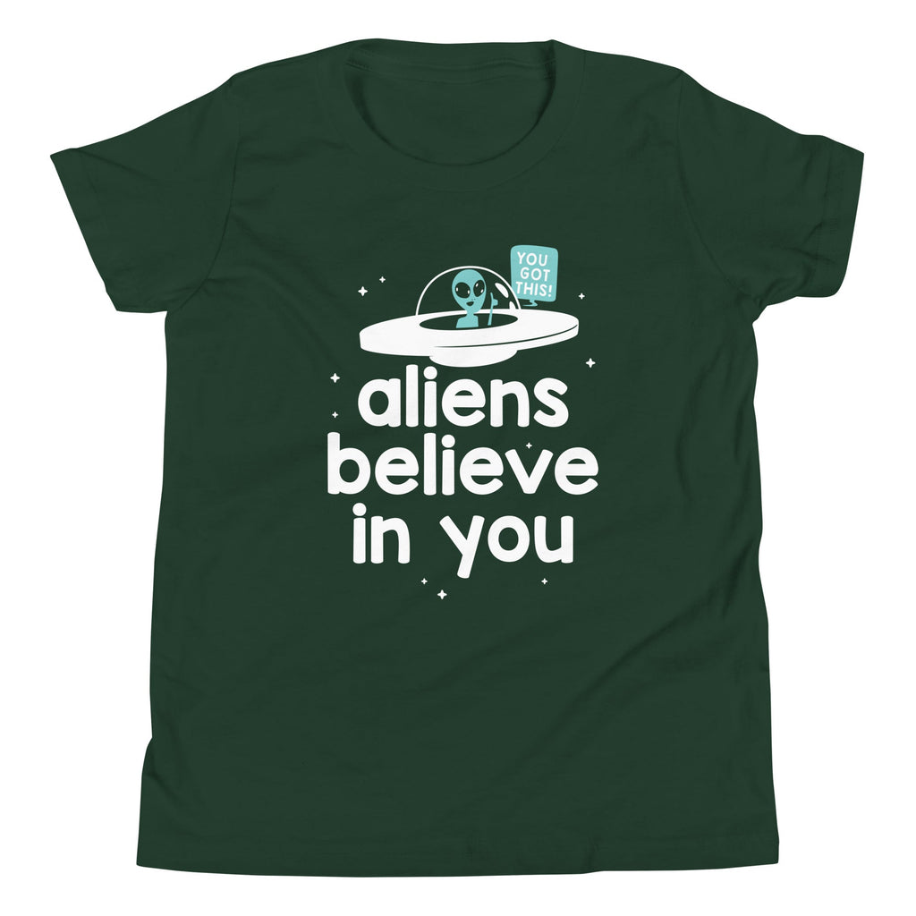 Aliens Believe In You Kid's Youth Tee product image 4