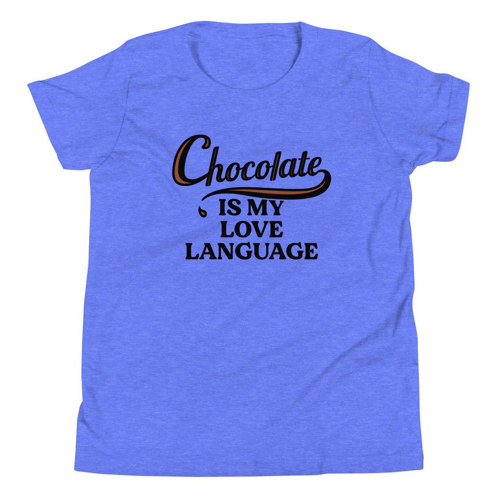 Chocolate Is My Love Language Kid's Youth Tee product image 2