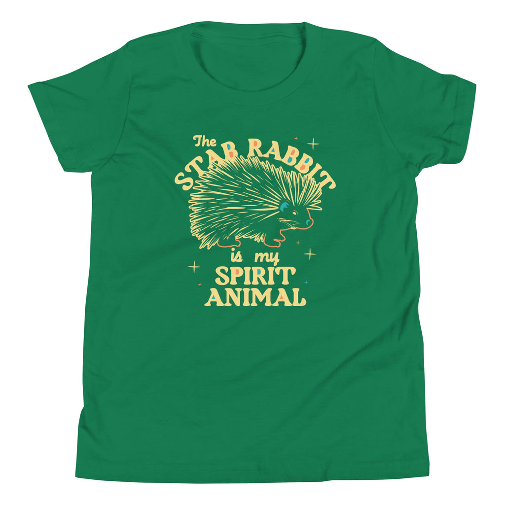 The Stab Rabbit Is My Spirit Animal Kid's Youth Tee product image 7