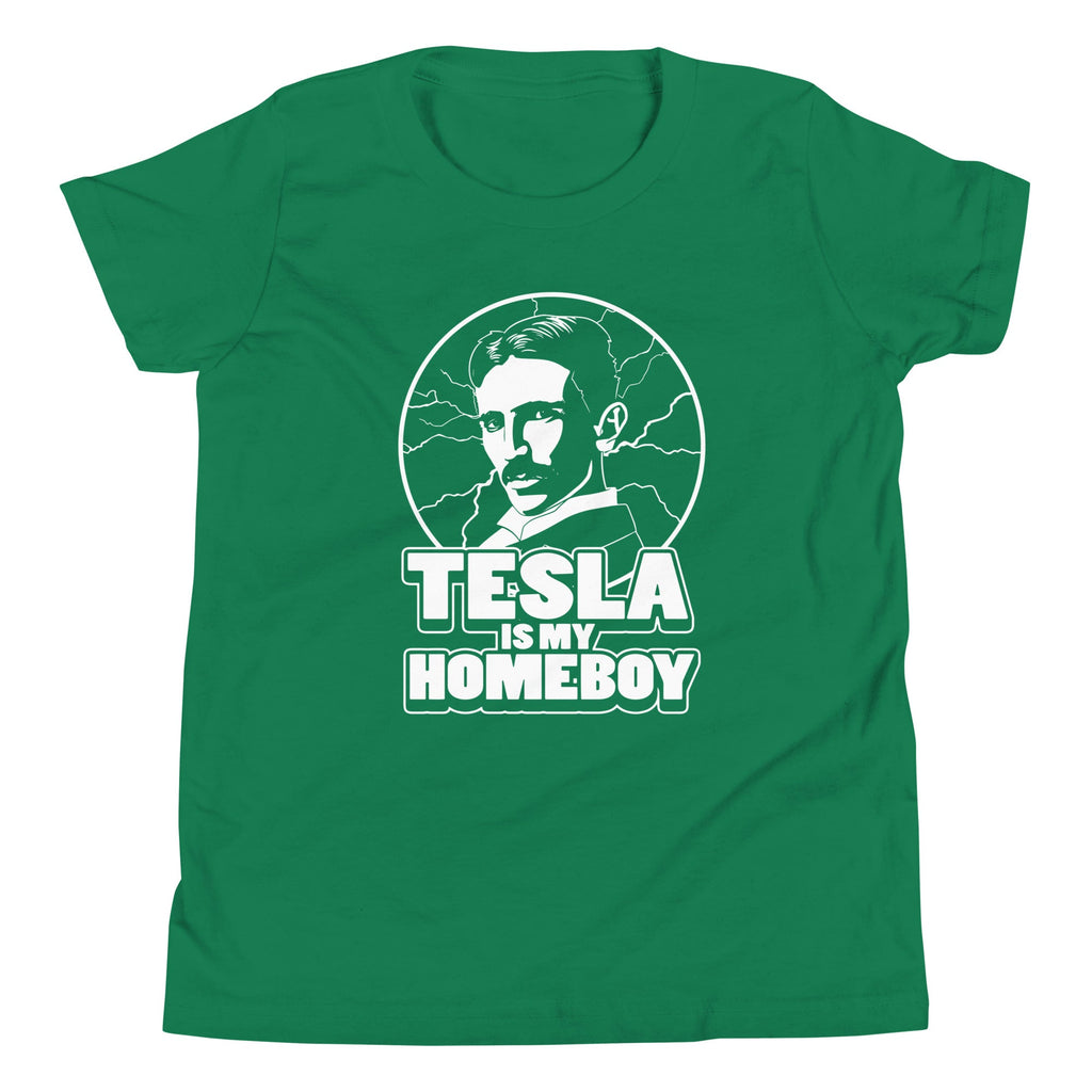 Tesla Is My Homeboy Kid's Youth Tee product image 5
