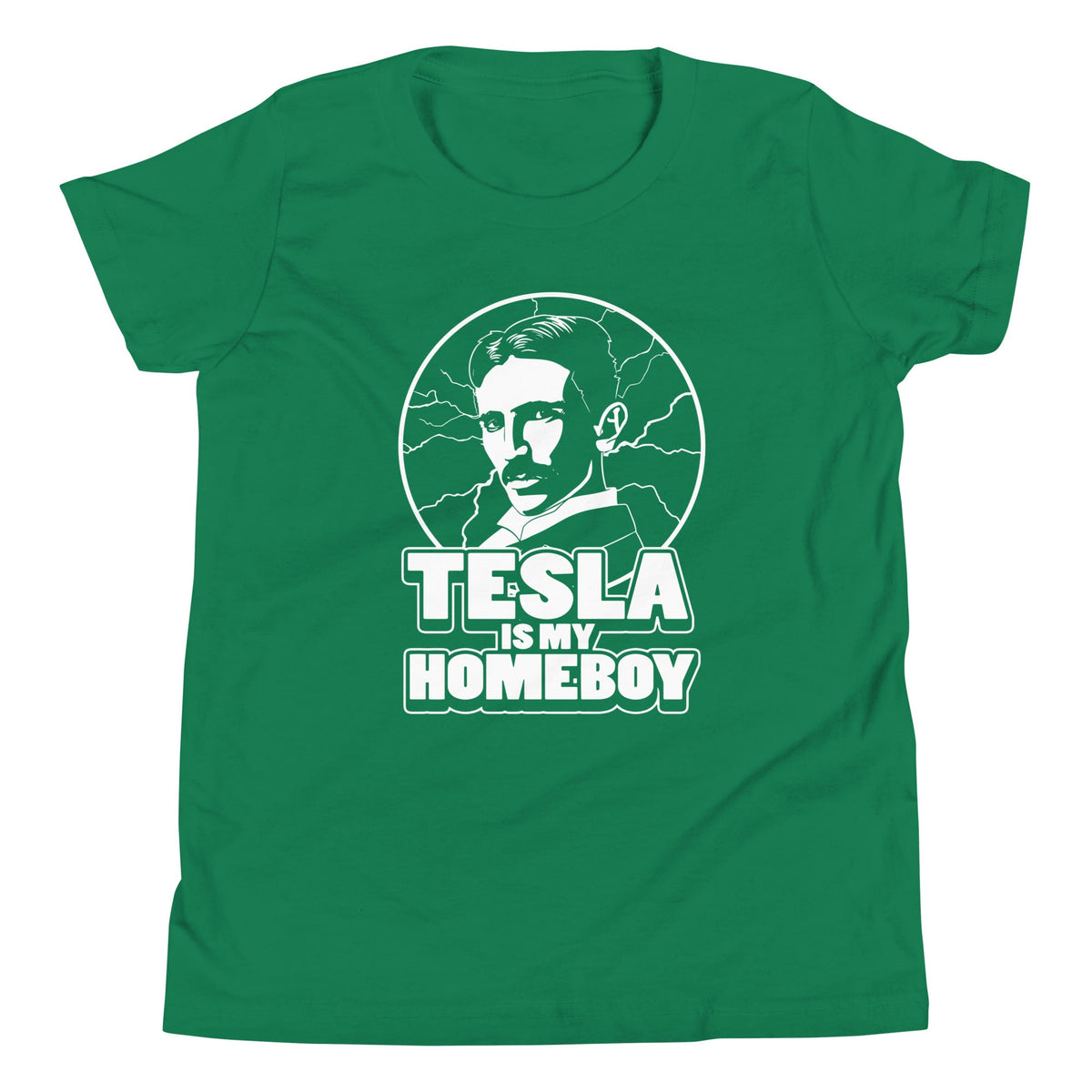 Tesla Is My Homeboy Kid's Youth Tee product image 5