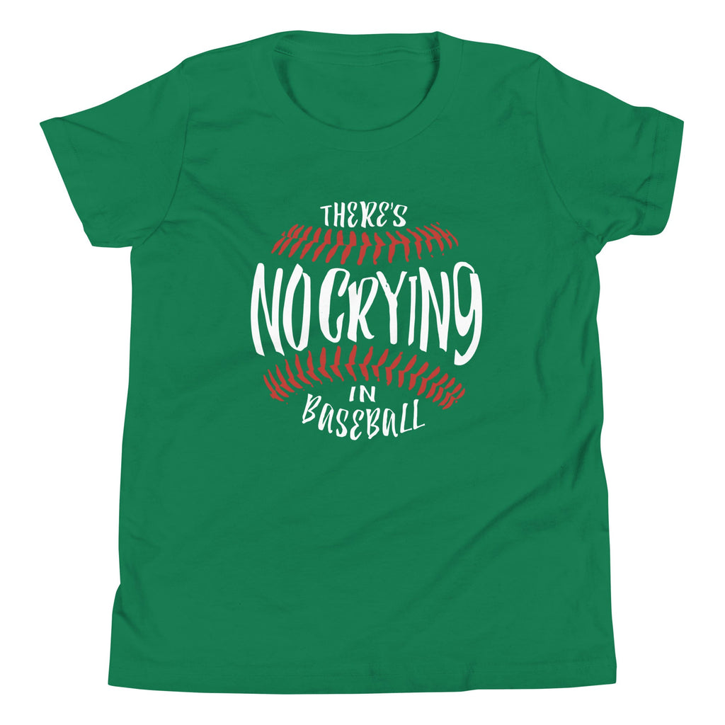 There's No Crying In Baseball Kid's Youth Tee product image 5