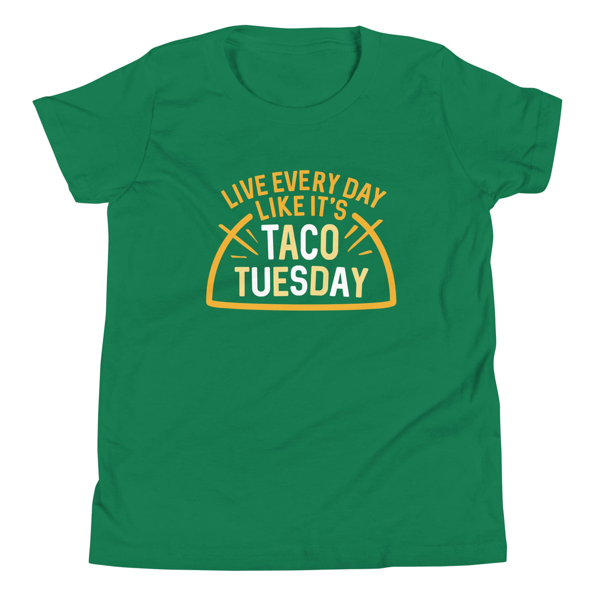 Taco Tuesday Kid's Youth Tee product image 5