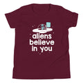 Aliens Believe In You Kid's Youth Tee product image 1