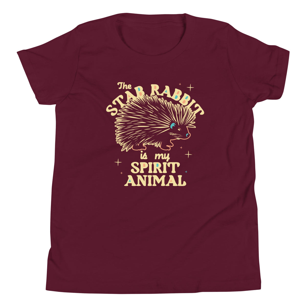 The Stab Rabbit Is My Spirit Animal Kid's Youth Tee product image 4