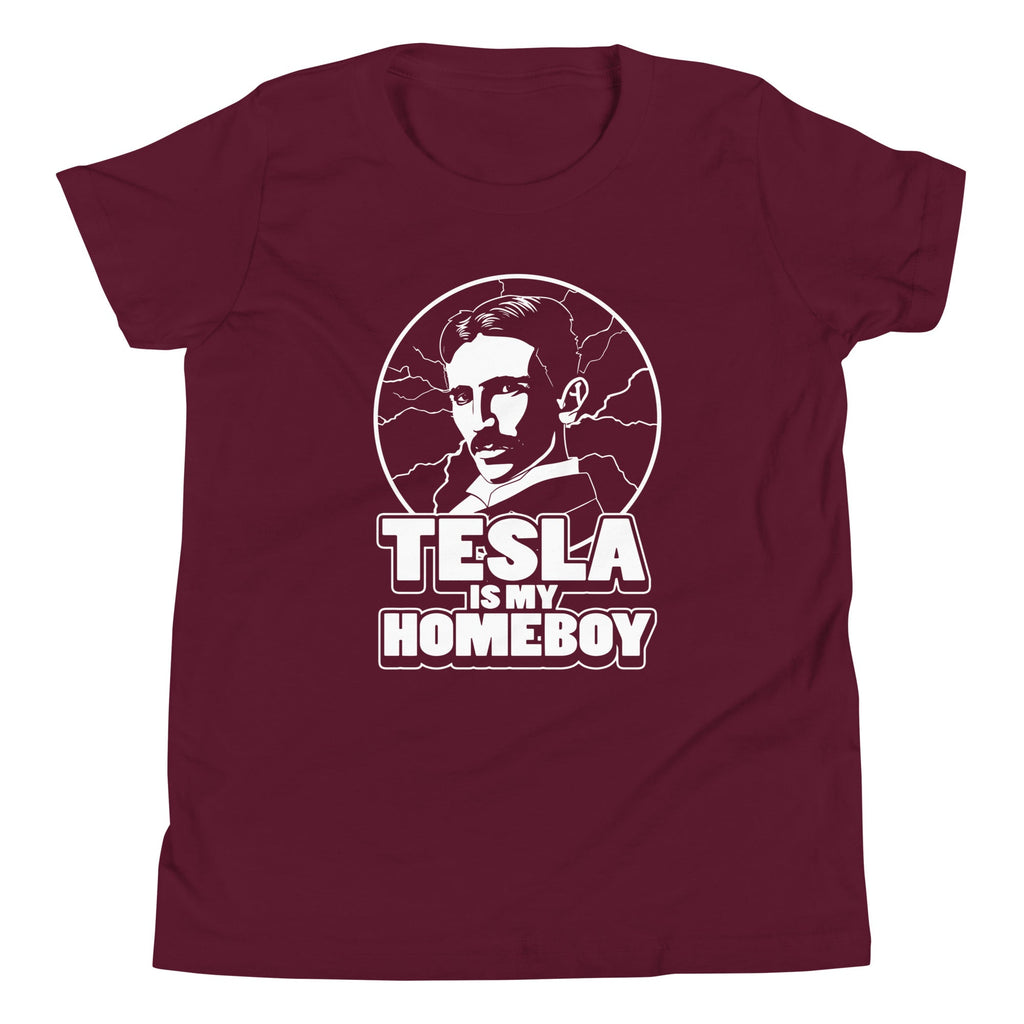 Tesla Is My Homeboy Kid's Youth Tee product image 3