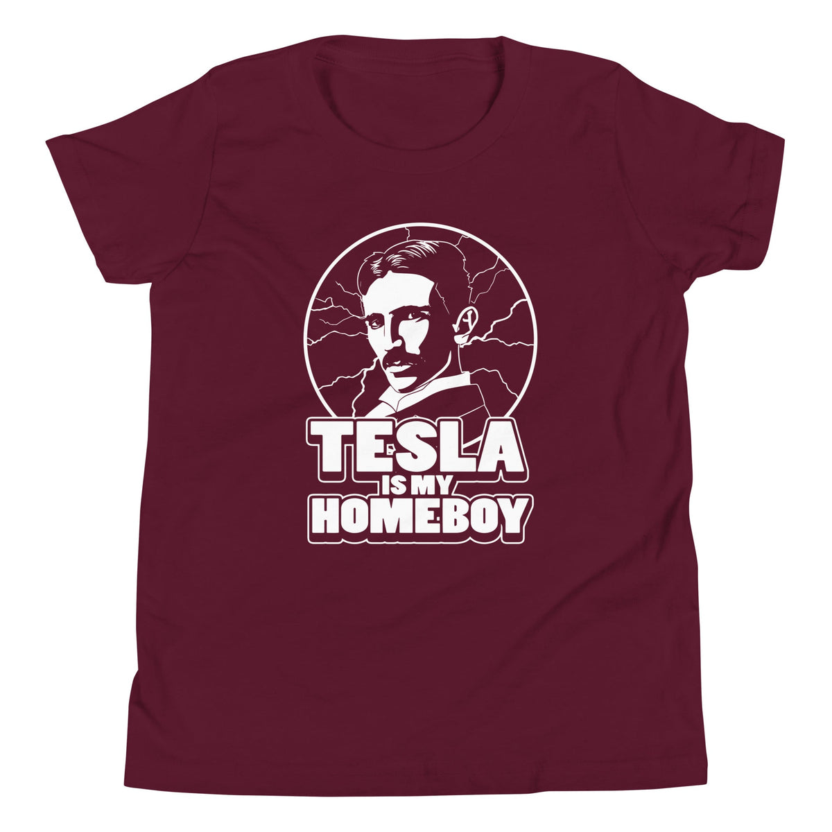 Tesla Is My Homeboy Kid's Youth Tee product image 3