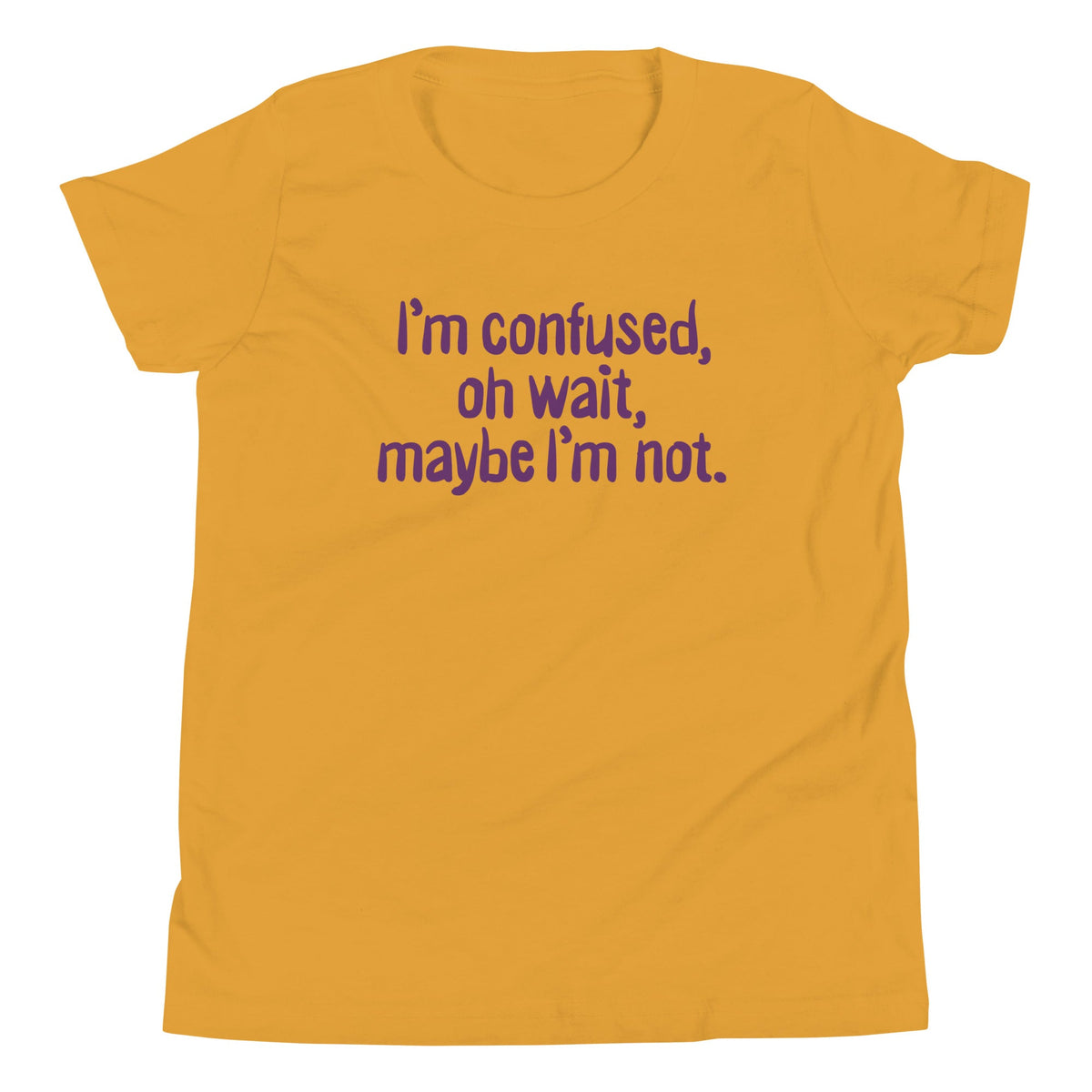 I'm Confused, Oh Wait Kid's Youth Tee product image 3