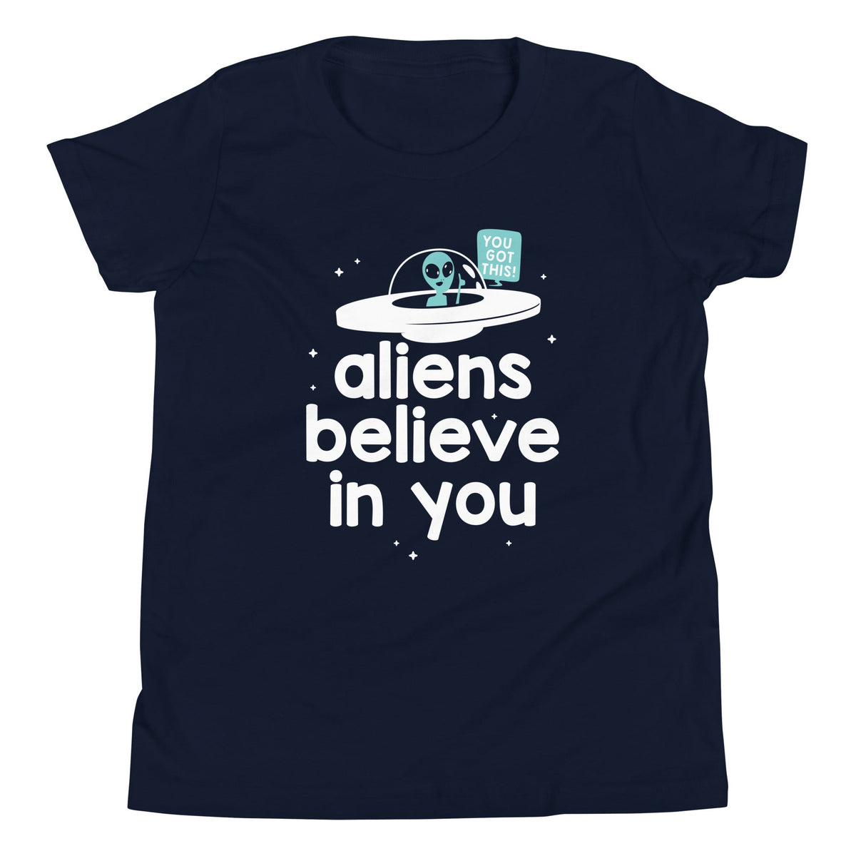 Aliens Believe In You Kid's Youth Tee product image 3